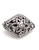 Filigreed Sterling Silver .925 Diamond-Shaped Bali Fancy Bead