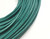 5 Yards Genuine Leather Cord Round Teal Size 1.5mm Jewelry Supplies