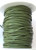 5 Yards Genuine Leather Cord Round Forest Green Size 1.5mm Jewelry Supplies