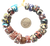 Collectible Mixed Venetian crumb millefiori antique trade beads