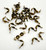 36 Bronze  Bead Tip-Jewelry Supplies