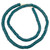 Handmade Ghana Teal glass disk African Trade Beads Handmade Ghana Teal glass disk African Trade Beads