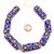 Rare Antique Venetian Blue Millefiori African trade beads-#177P