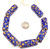 Rare Antique Venetian Blue Millefiori African trade beads-#177P