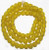African Ghana translucent handmade yellow krobo glass beads African Ghana translucent handmade yellow krobo glass beads