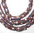 Handmade African Ghana brown Krobo powderglass beads Handmade African Ghana brown Krobo powderglass beads