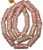 Antique red multi Millefiori Venetian glass trade beads Antique red multi Millefiori Venetian glass trade beads