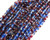 4mm Czech fire Polished 300 Beads Sapphire Multi