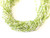 Ghana Lime Green and Clear Multi Colored Seed Beads Glass African Trade Bead