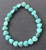 17x17mm Turquoise heart shaped Gemstone beads