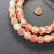 Ice Red Multi Made in Ghana Recycled glass African trade beads-Ghana