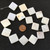 Mother of pearl square gemstone Rhombus shell beads