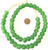 Ghana Round Green handmade Recycled glass African trade beads-Ghana Ghana Round Green handmade Recycled glass African trade beads-Ghana