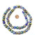 African handmade round mixed recycled Glass Ghana African Trade Beads-Ghana African handmade round mixed recycled Glass Ghana African Trade Beads-Ghana