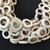 19mm cream ring shaped Gemstone beads Gemstone Beads