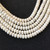 Fine 8mm cream Rondell Gemstone beads Gemstone Beads