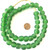 Made in Ghana Krobo Apple green recycled Glass African trade Beads-Ghana