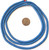 1250 blue Recycled Phono Record African Vinyl Disk trade beads 1250 blue Recycled Phono Record African Vinyl Disk trade beads