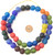 Made in Ghana Krobo multi color recycled Glass African trade Beads
