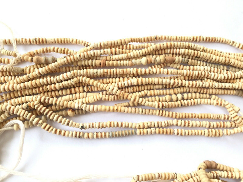 Clay Bead String, Set of 3 Strings, Mali Clay Beads, Handmade African –  Nharo!
