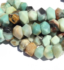 African Turquoise Rondelle Gemstone beads