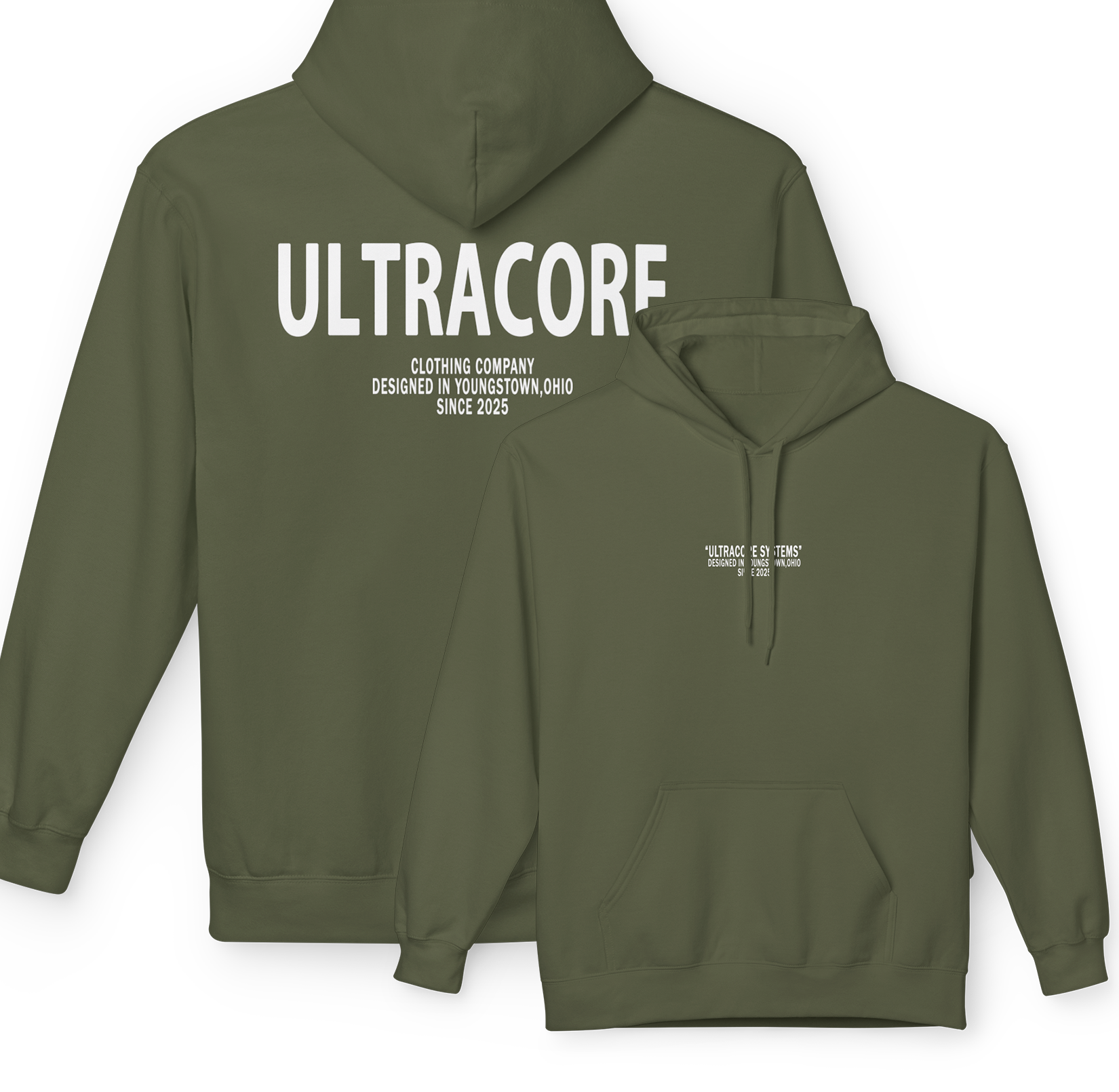 ULTRACORE - HOODIE - "DESIGNED"