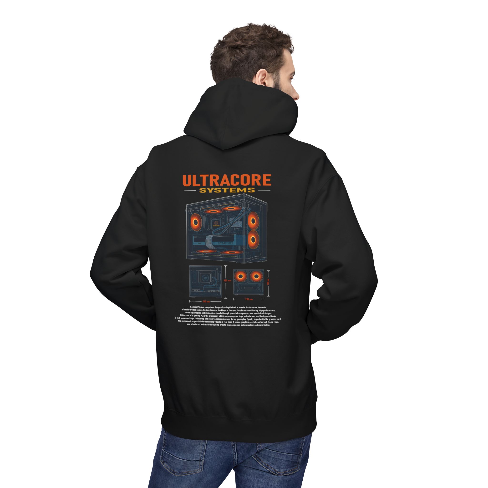 ULTRACORE - HOODIE - "SPEC BREAKDOWN"