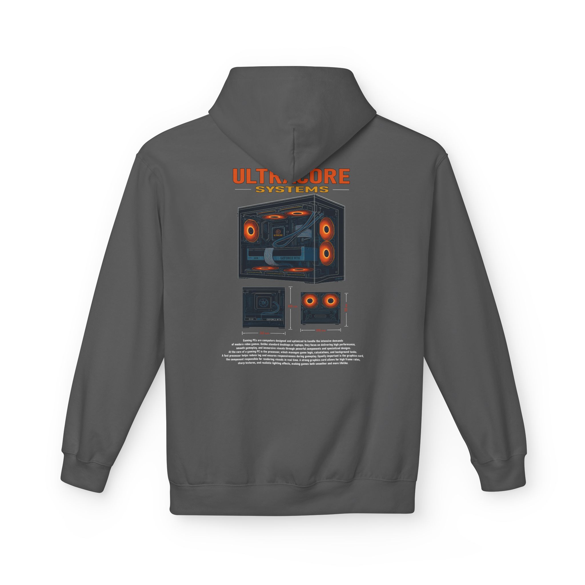 ULTRACORE - HOODIE - "SPEC BREAKDOWN"