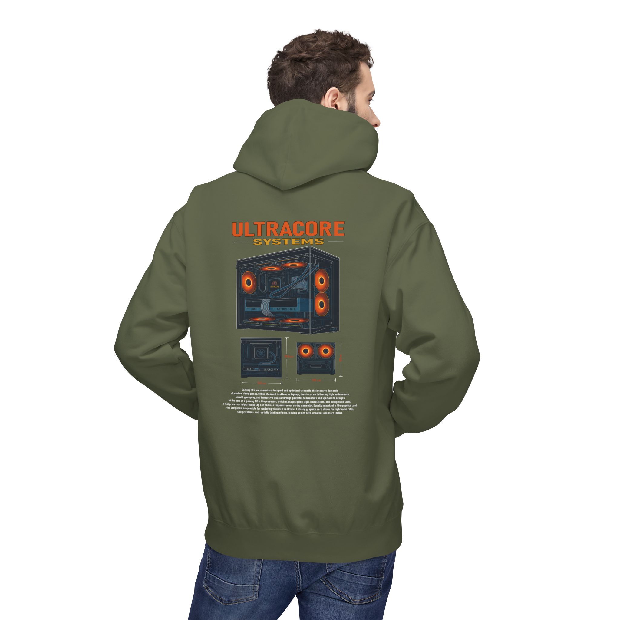 ULTRACORE - HOODIE - "SPEC BREAKDOWN"