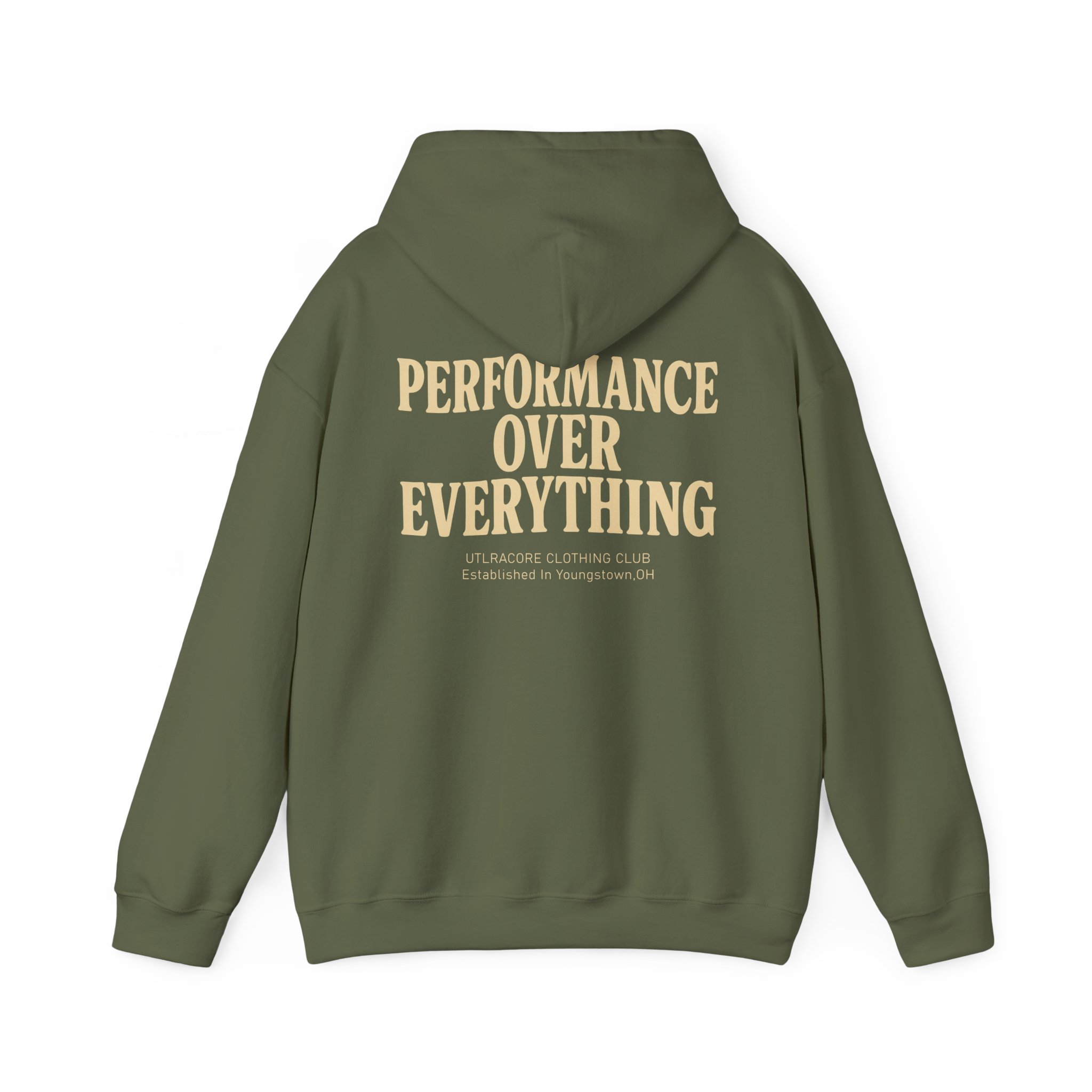 ULTRACORE - HOODIE - "PERFORMANCE OVER EVERYTHING"