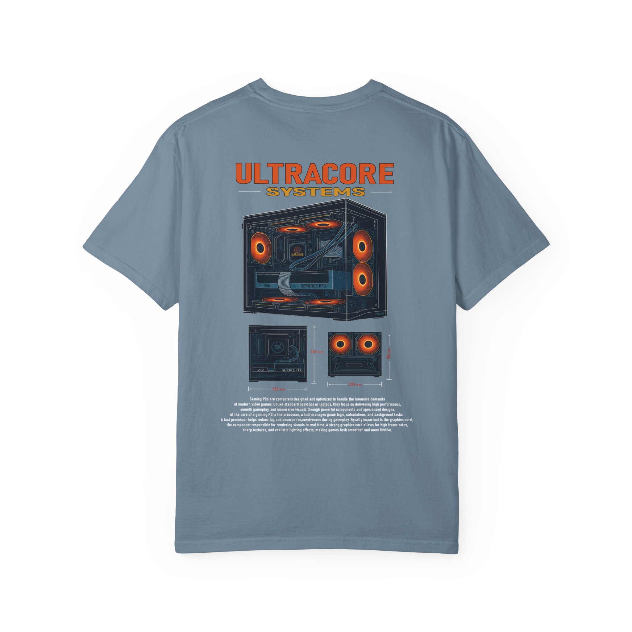 ULTRACORE - T-SHIRT - "PC SCHEMATICS"