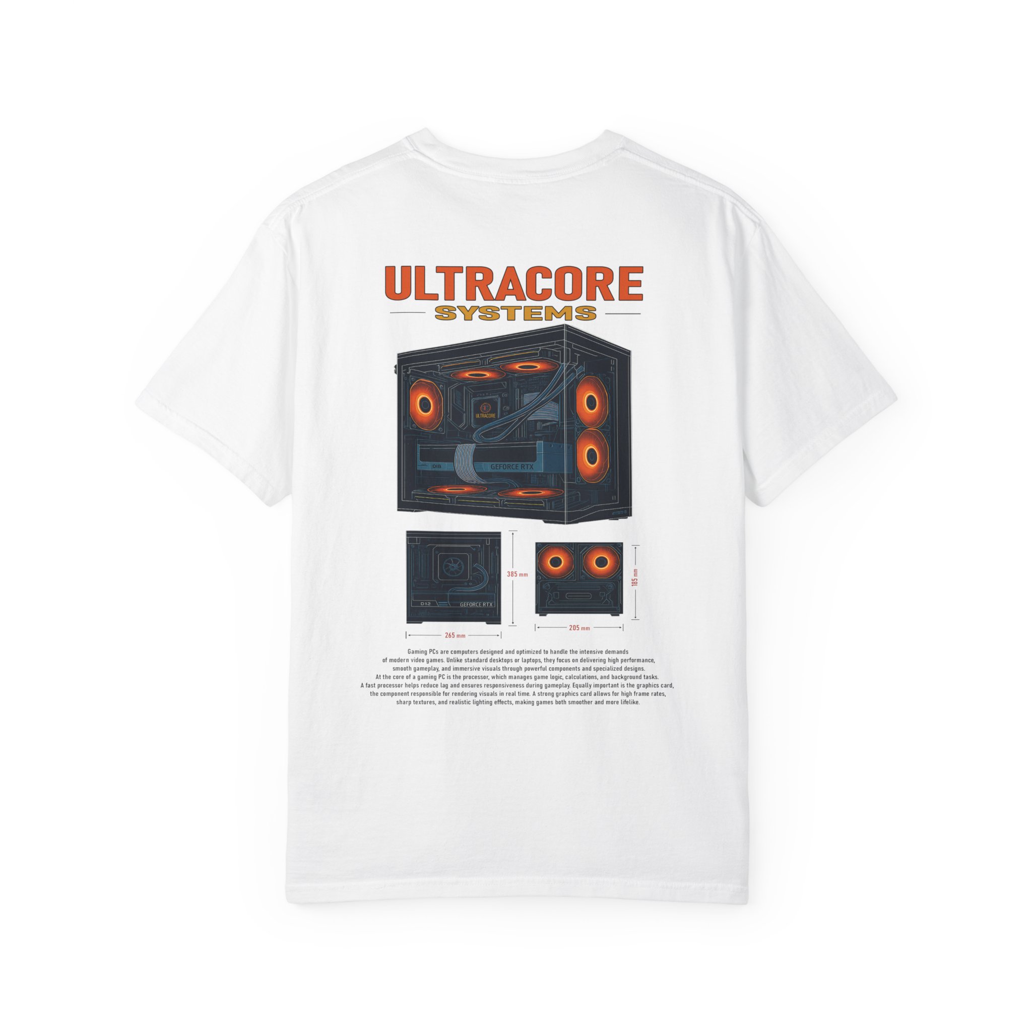ULTRACORE - T-SHIRT - "PC SCHEMATICS"