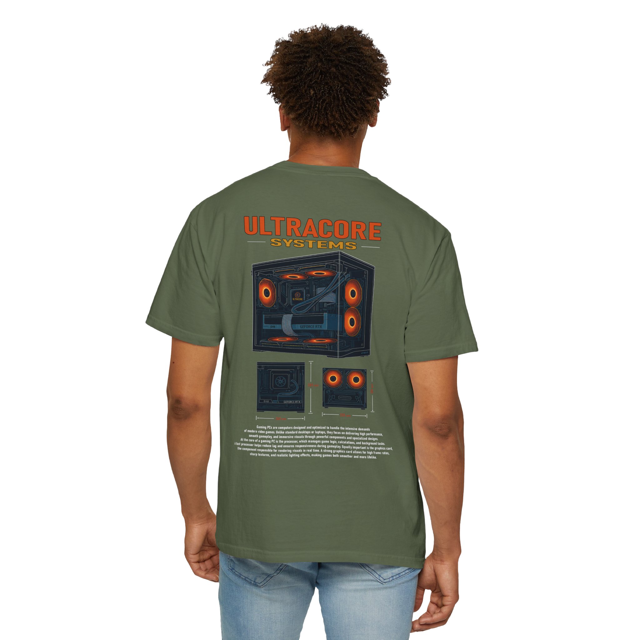 ULTRACORE - T-SHIRT - "PC SCHEMATICS"