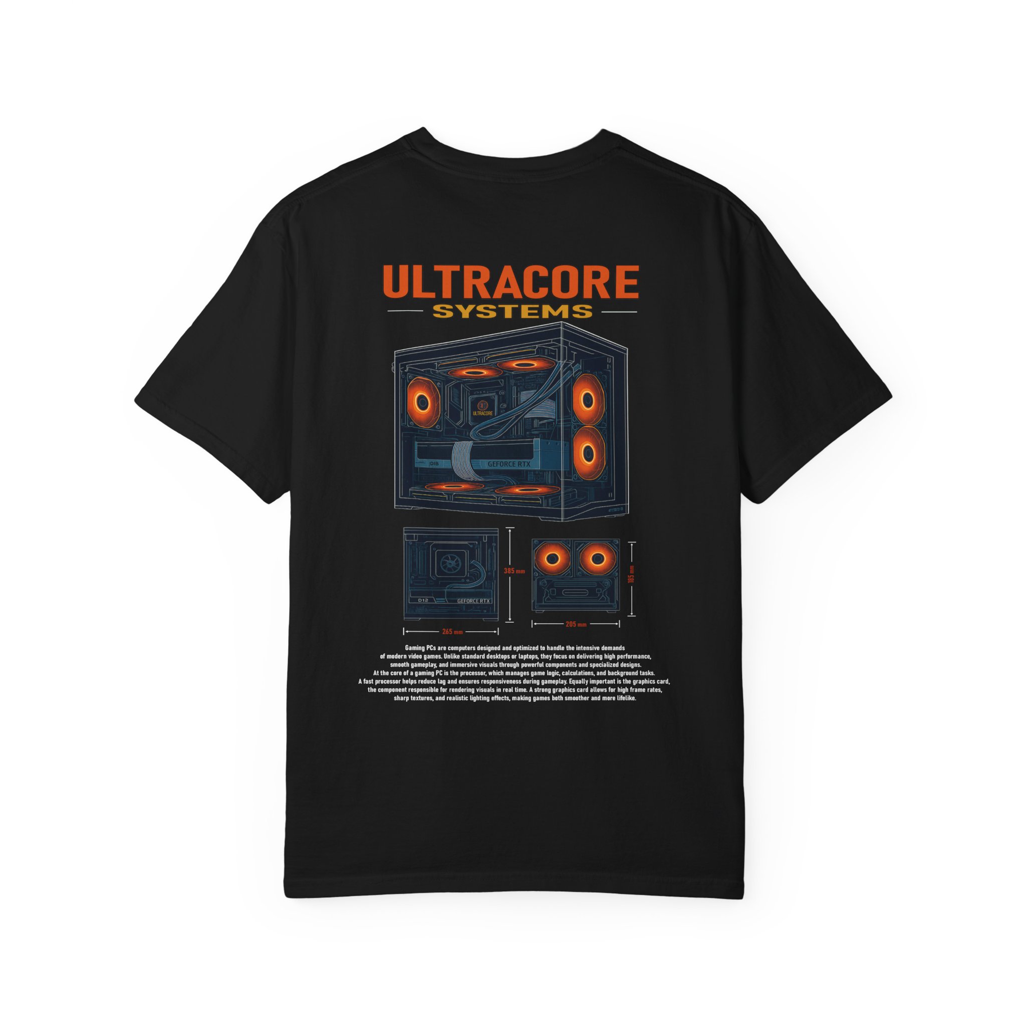 ULTRACORE - T-SHIRT - "PC SCHEMATICS"