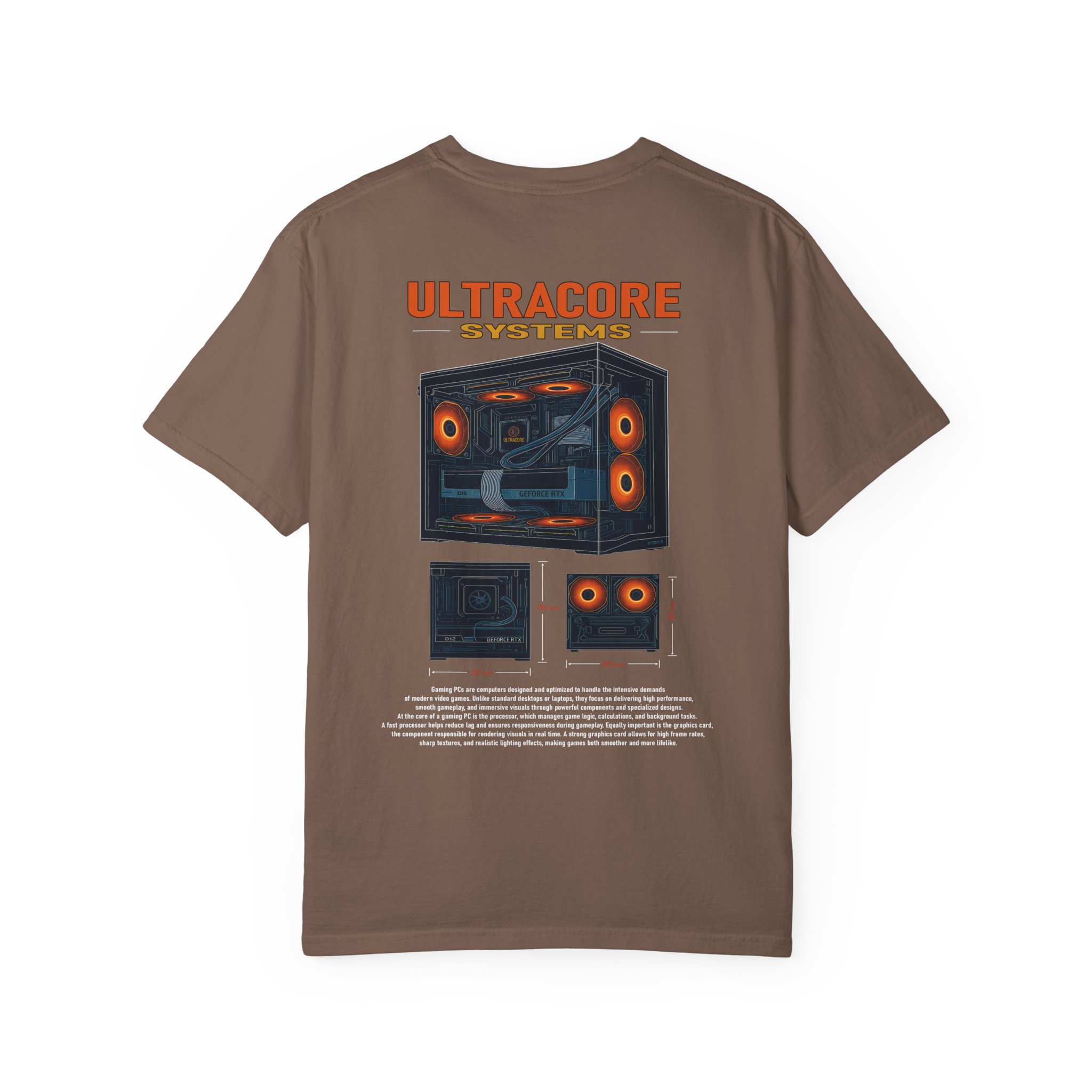 ULTRACORE - T-SHIRT - "PC SCHEMATICS"