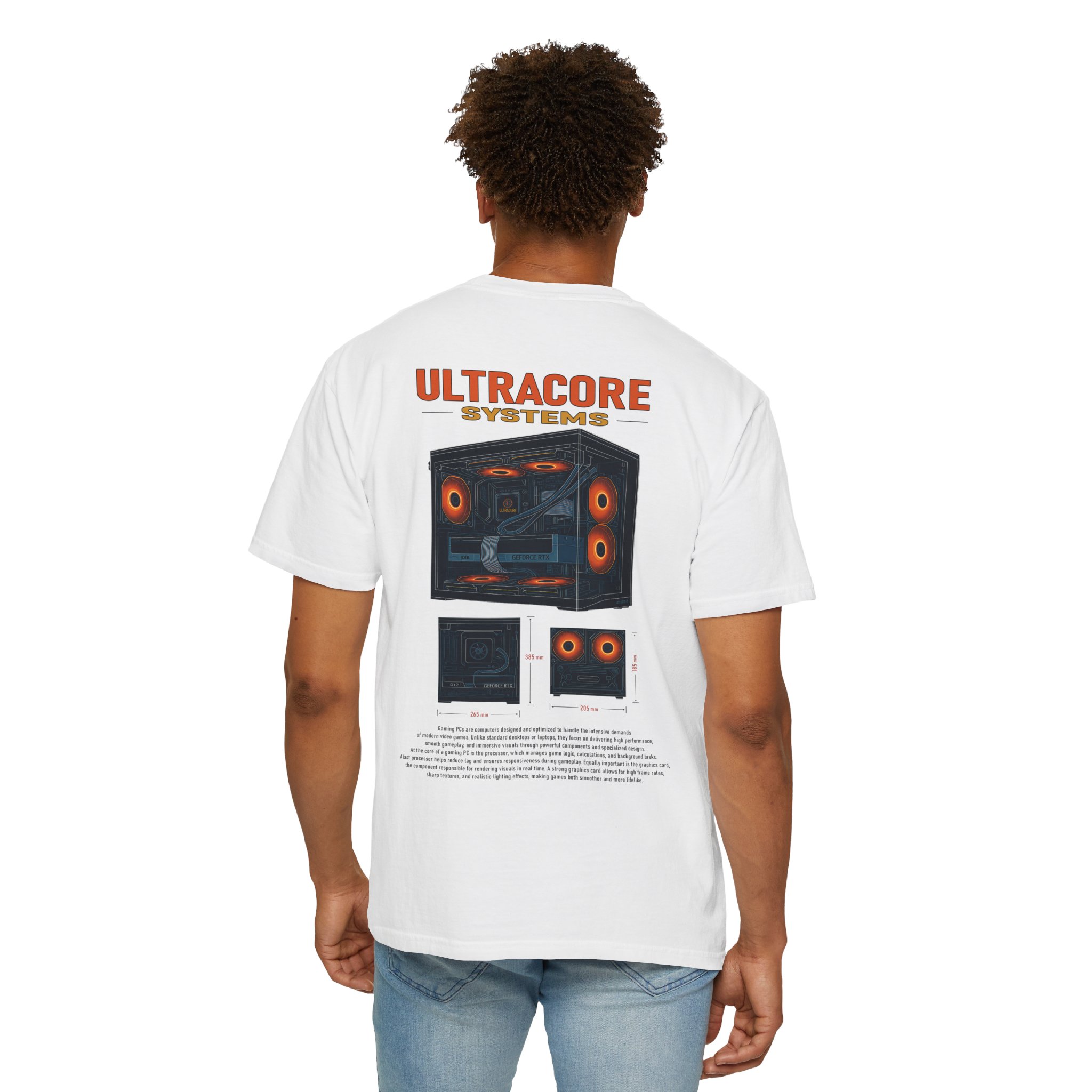 ULTRACORE - T-SHIRT - "PC SCHEMATICS"