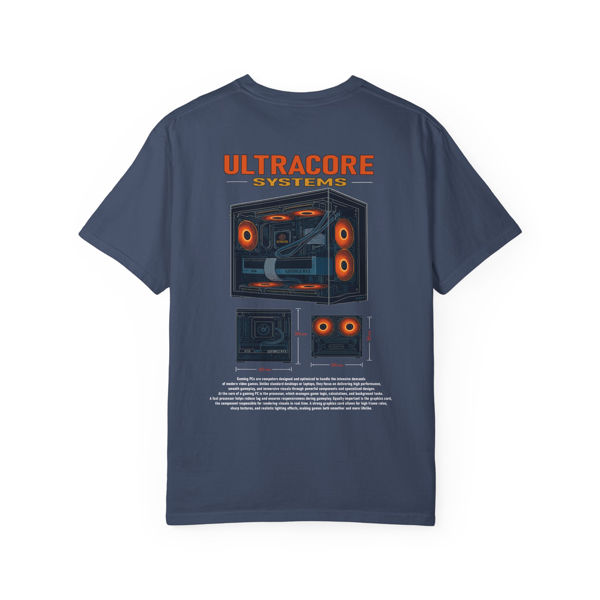 ULTRACORE - T-SHIRT - "PC SCHEMATICS"