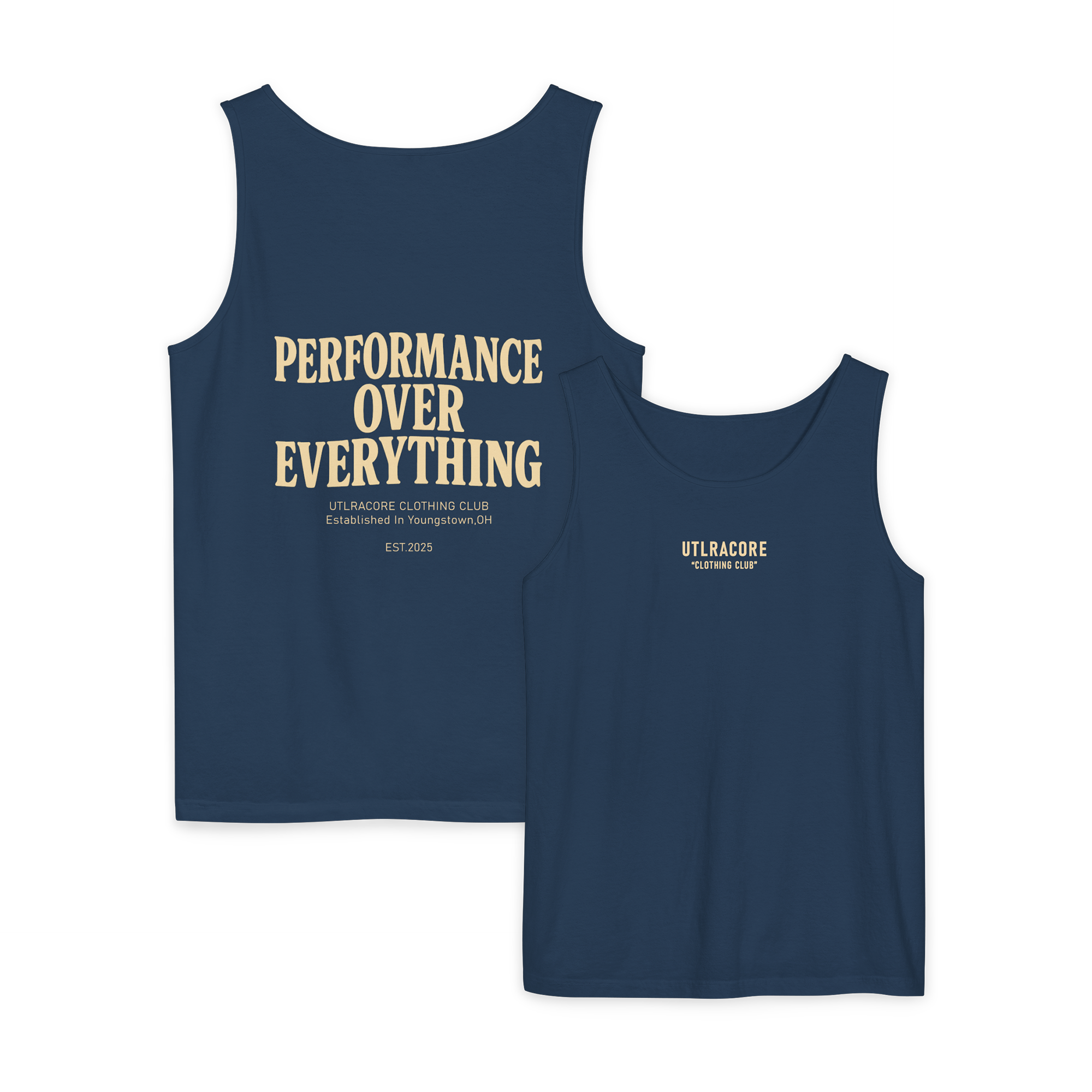 ULTRACORE - TANK TOP - "PERFORMANCE OVER EVERYTHING"