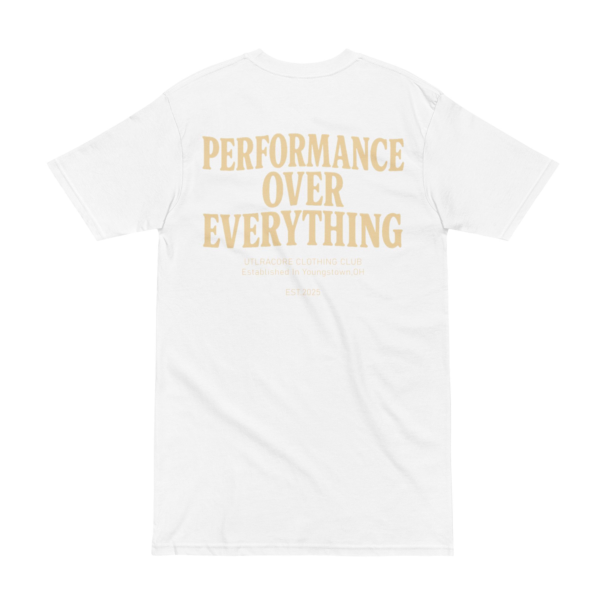 ULTRACORE - -T-SHIRT - "PERFORMANCE OVER EVERYTHING"