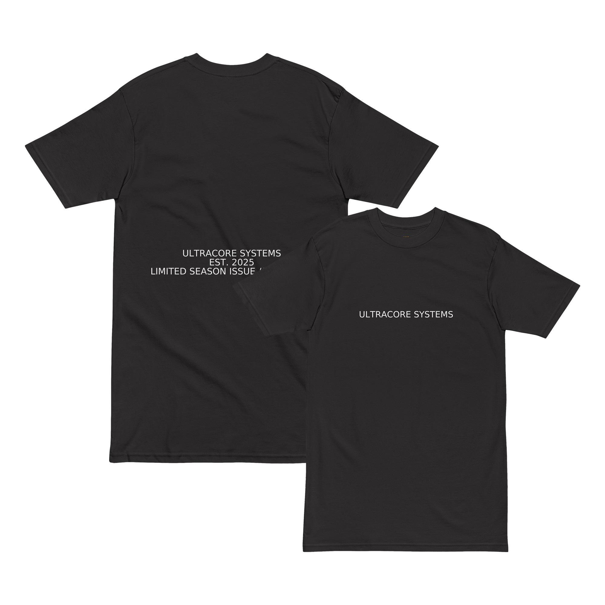 ULTRACORE - T-SHIRT - "SIMPLE TEXT"