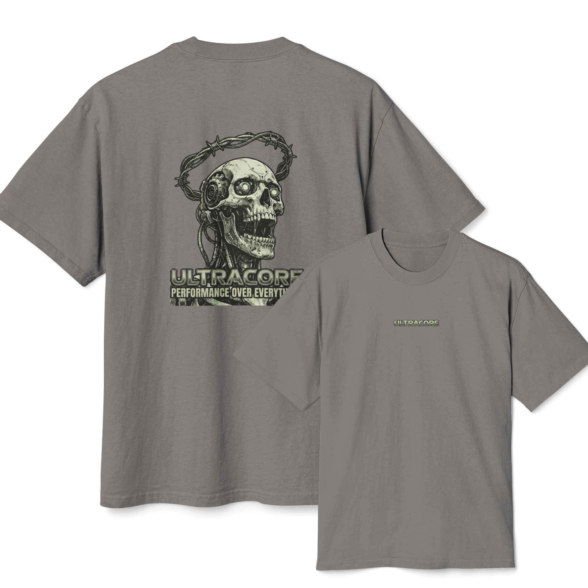 ULTRACORE - T-SHIRT - CYBORG SKELETON