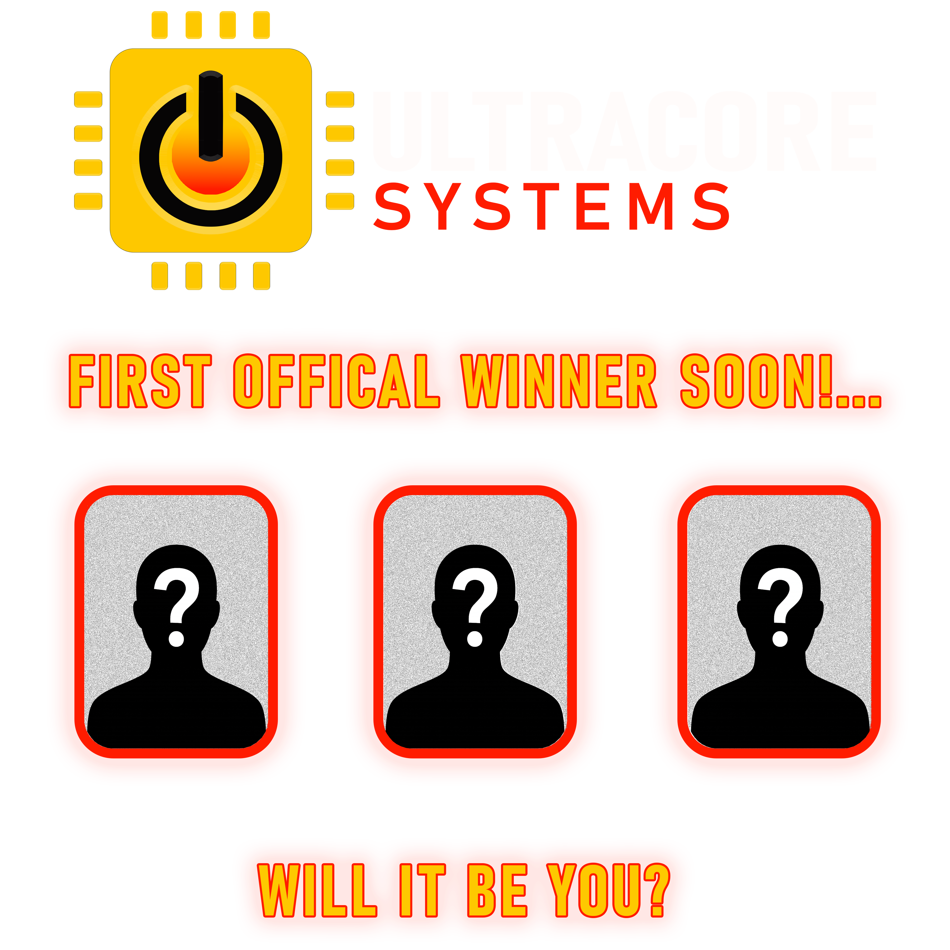 First official winner soon — will it be you?