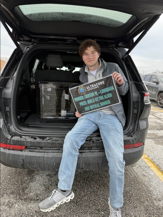 Carson W. — Won: $4,950 "THE ALIEN"