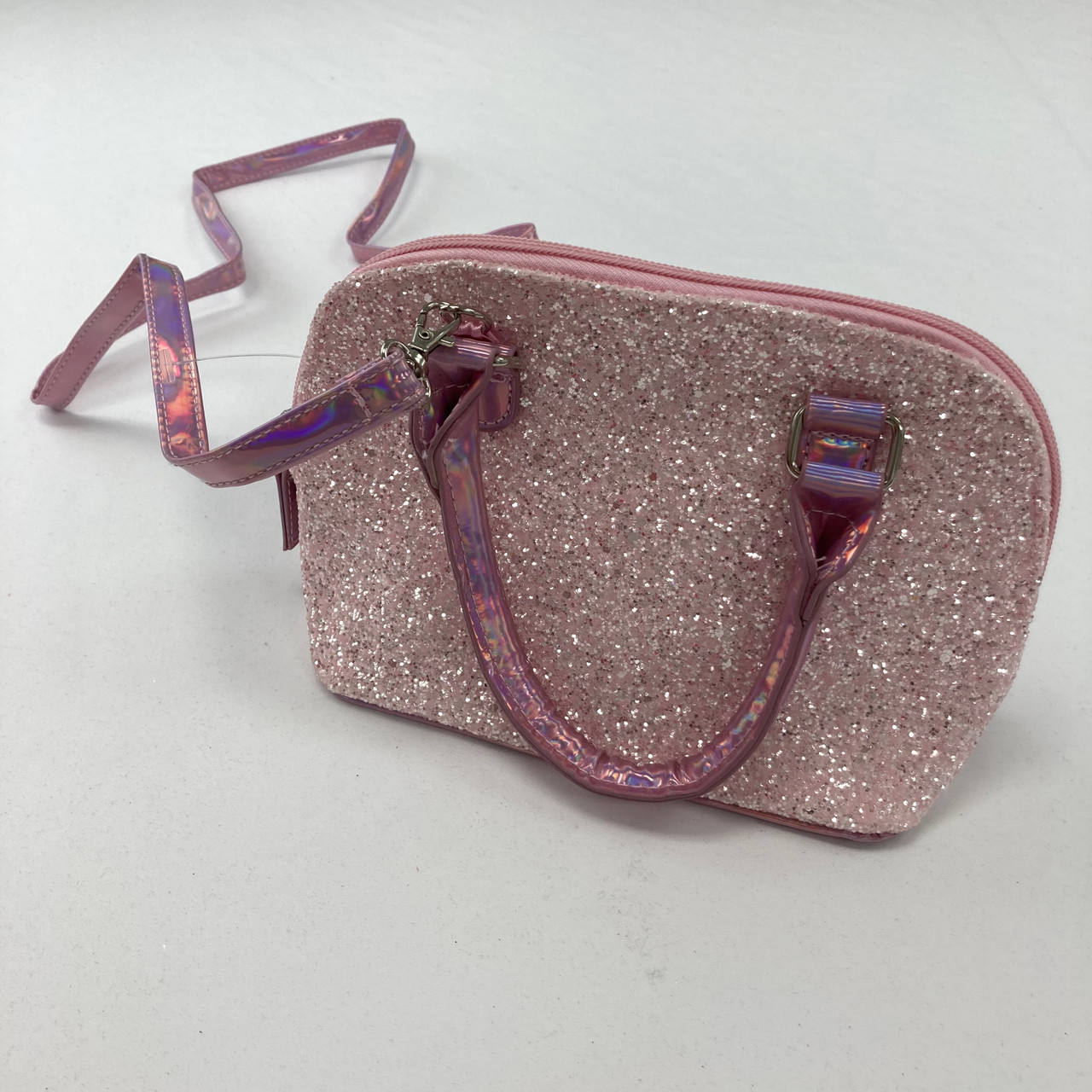 Cleo glitter handbag Prada Pink in Glitter - 39460771