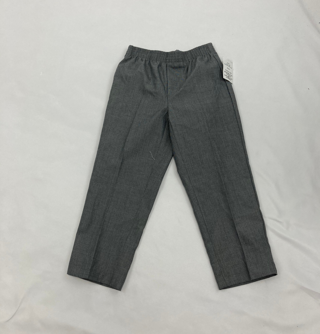 Solid Navy Dress Pants 7