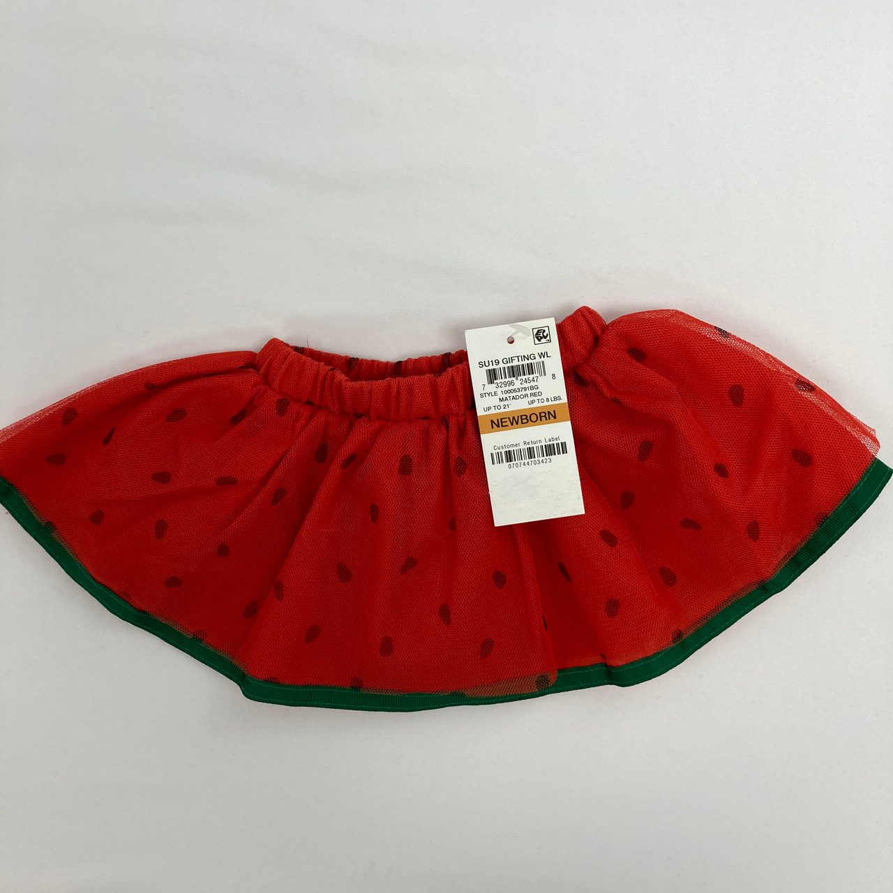 Watermelon Skirt Newborn