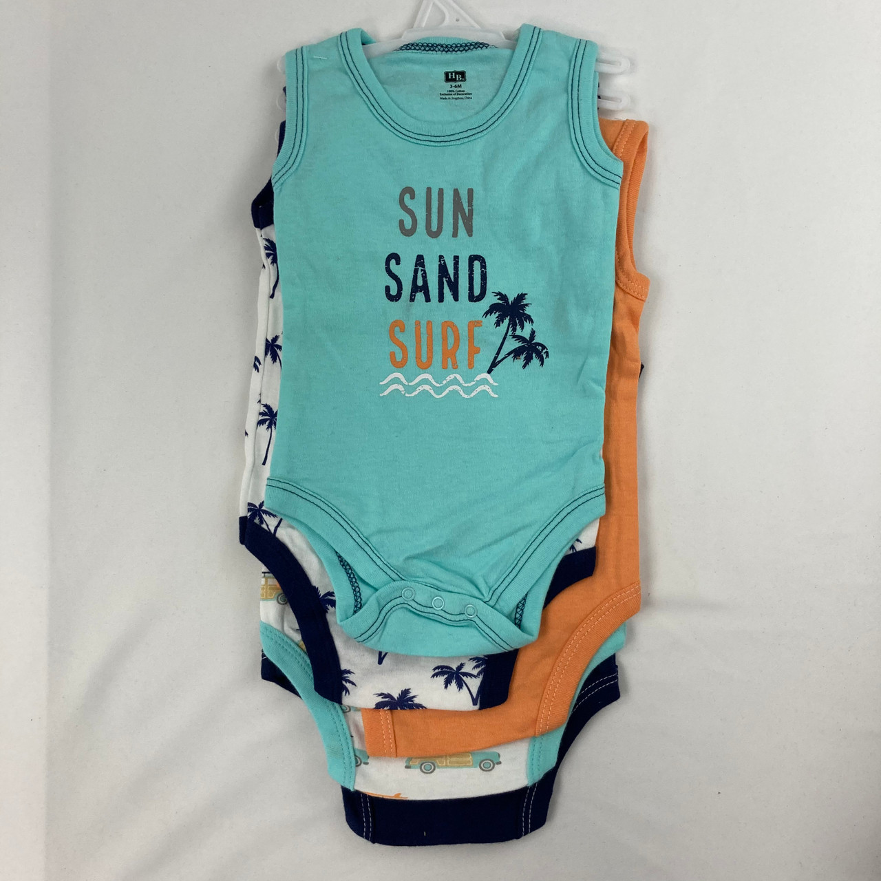 5-pack Sleeveless Bodysuits