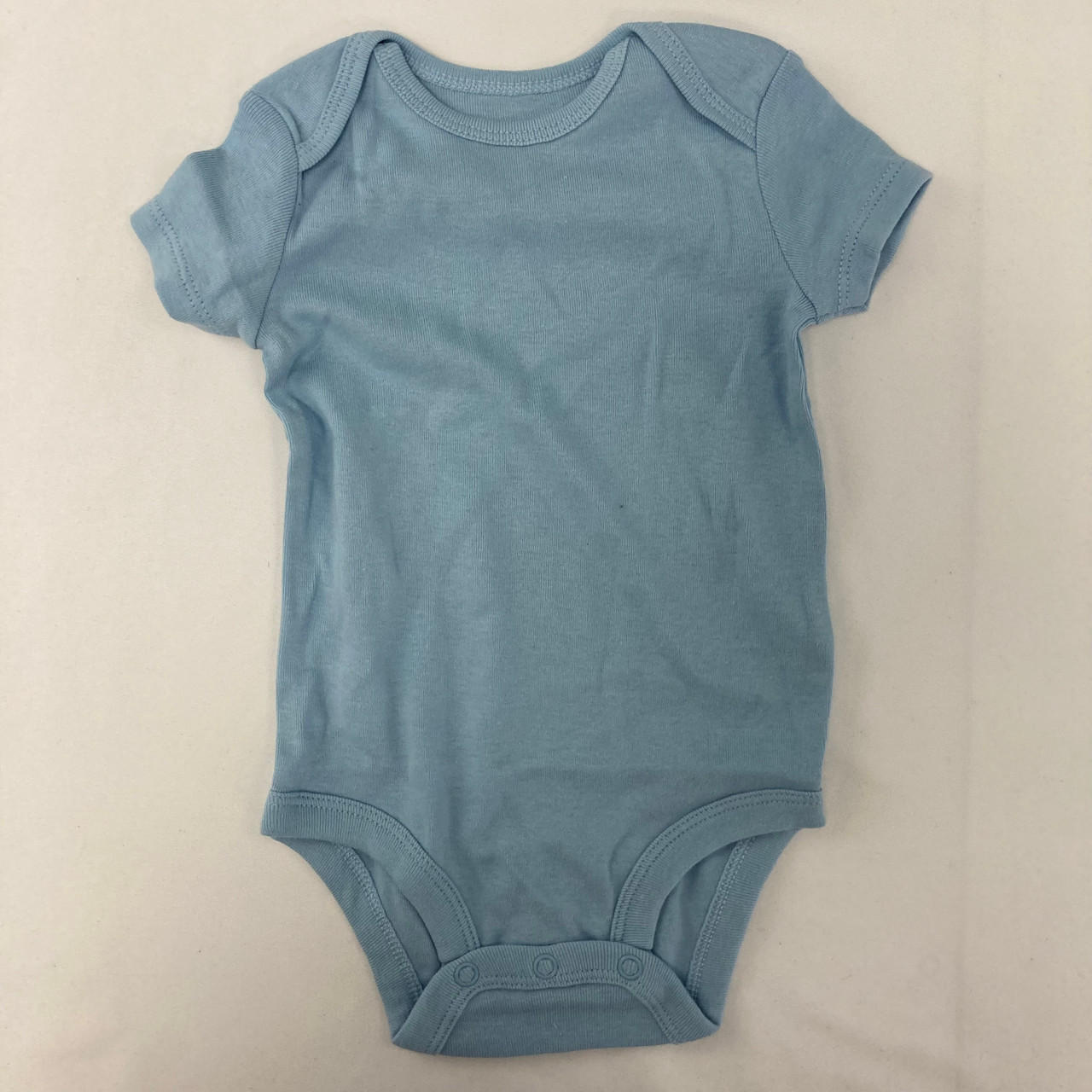 Solid Light Blue Bodysuit 6 mth