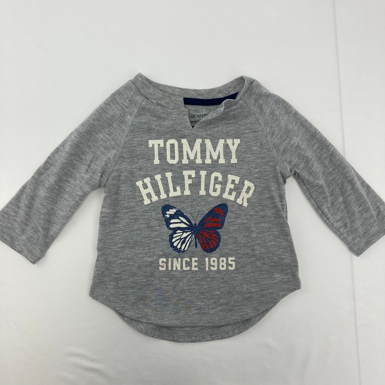 Tommy Hilfiger TH Butterfly Pajama Top XXS 2-3 yr