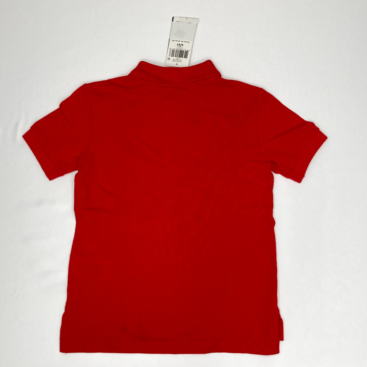 Ralph Lauren Red Polo Shirt 4/4T